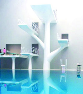 Qingdao Swimming and Diving Hall - The Shell